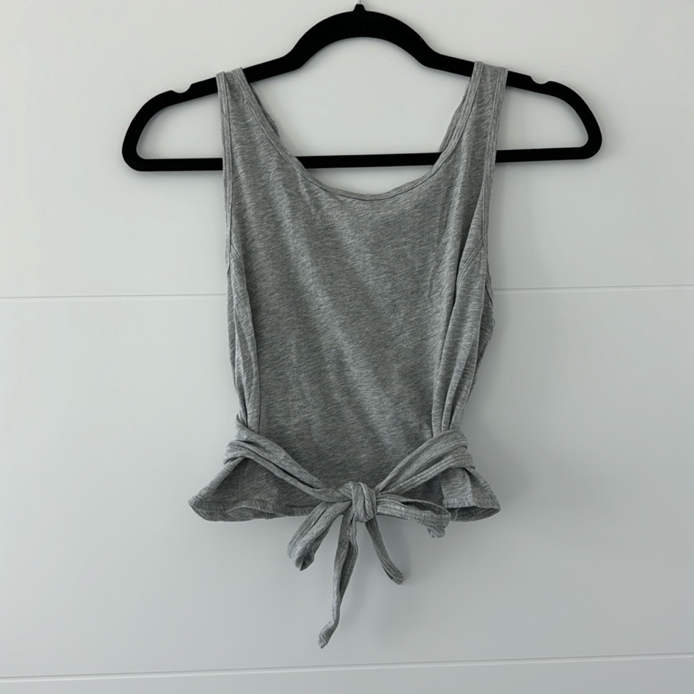 Lululemon wrap crop tank